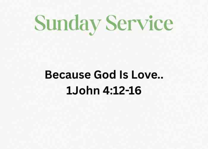 Sunday Service