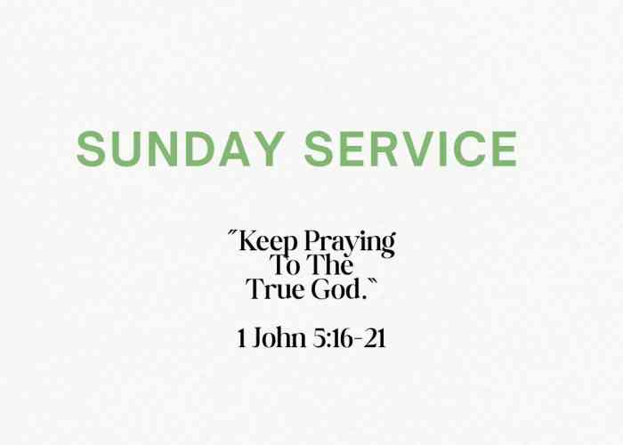 Sunday Service