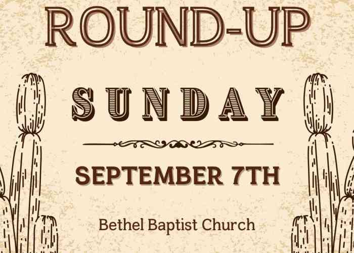Round Up Sunday