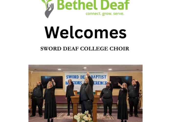 Sword Deaf College Choir